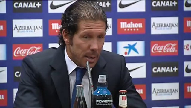 Simeone: Ellos son mejores que nosotros y tenemos que prepararnos para eso