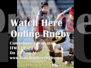 Canterbury vs Waikato Rugby Online