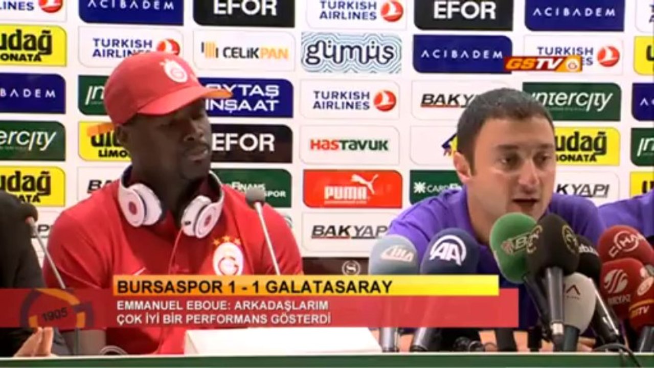 FUTBOL  STSL 2.Hafta -  Bursaspor Maç Sonu