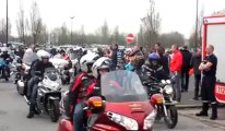 Mons : les motards rendent hommage à Etienne Manise