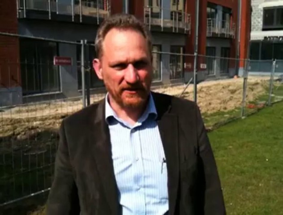 Sur le chantier du Home Libert à Marche