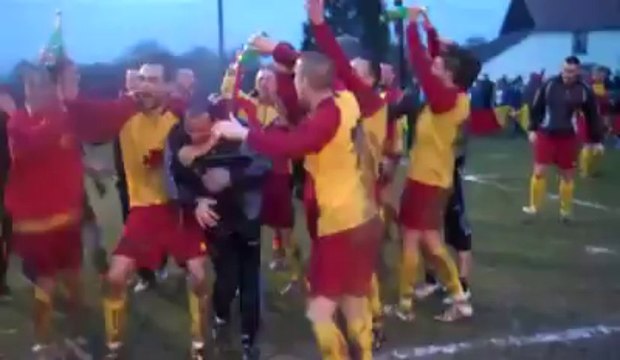 Football montée du COT Trivières en P2 Hainaut