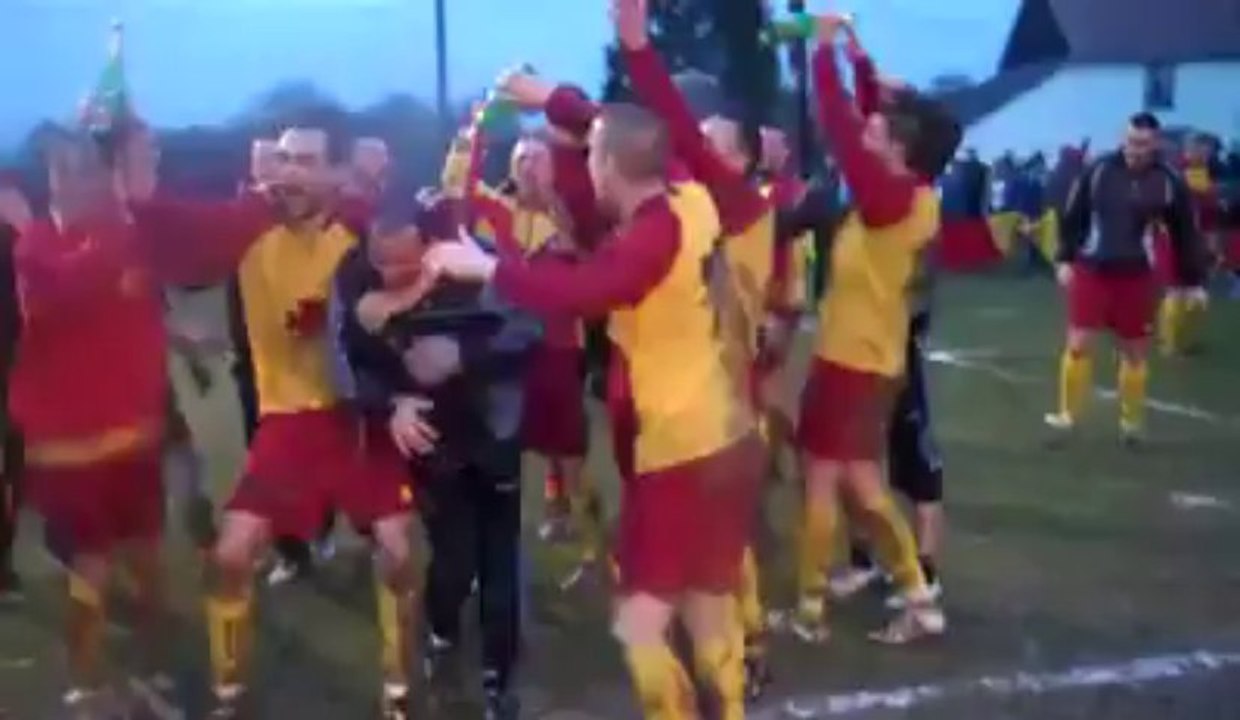 Football montée du COT Trivières en P2 Hainaut