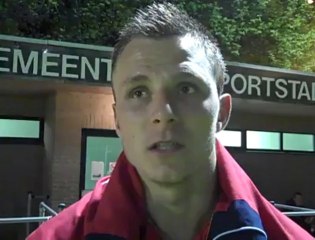 La réaction de Frederic Brillant après la défaite de Bertrix à Diegem (2-1)