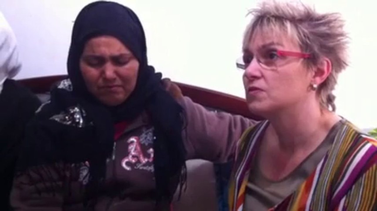 Les familles des martyrs en deuil