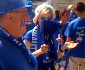 La vague bleue montoise débarque à Anvers