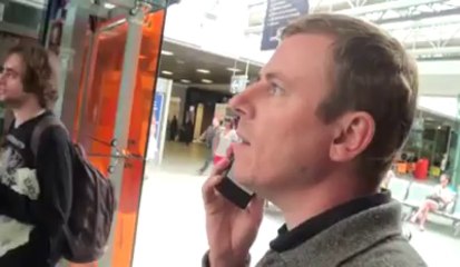 Namur, la première gare qui parle aux aveugles (26/04/11)