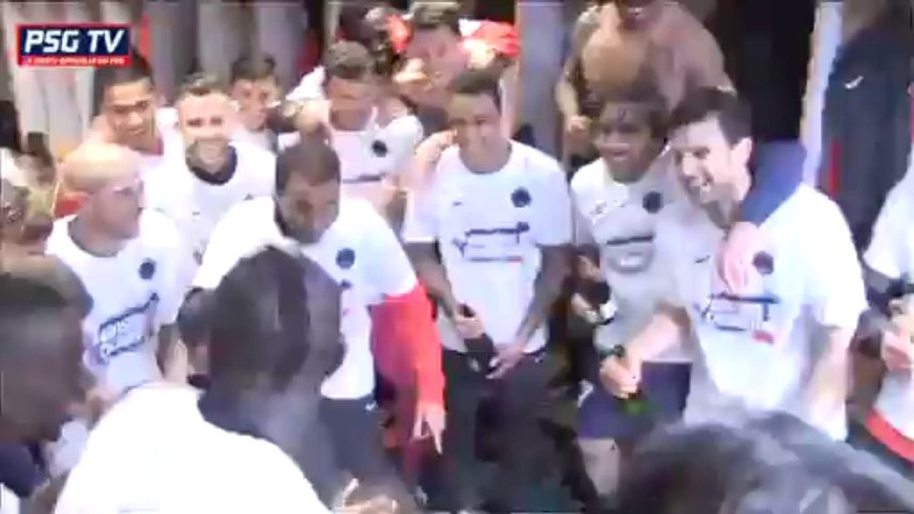 La joie des Parisiens !