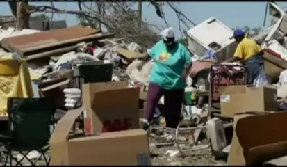 Images de désolation en Alabama