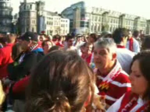 Genk- Standard: ambiance de la place Saint-Lambert (01)