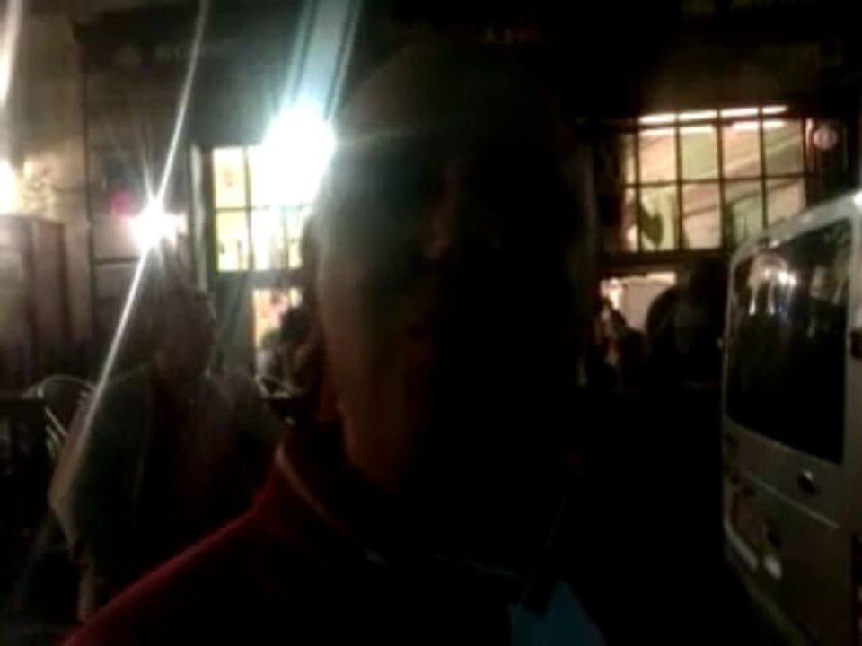 Réaction après le match Genk-Standard de Marc Garant supporter du standard au café de la paix à Arlon
