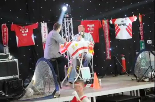 Finale de la Coupe de Belgique Standard-Westerlo à Huy avec Gilbert Bodart