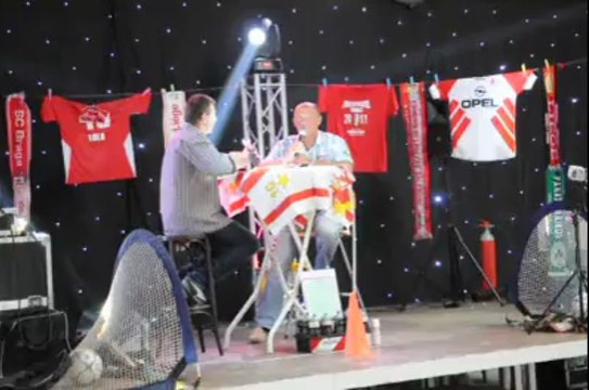 Finale de la Coupe de Belgique Standard-Westerlo à Huy avec Gilbert Bodart