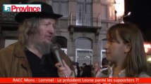RAEC Mons - Lommel : le président Leone parmi les supporters ?!