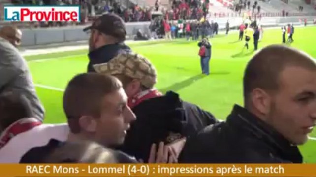 RAEC Mons - Lommel : impressions après le match