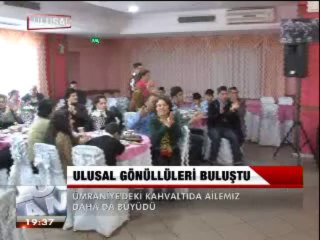 ULUSAL GÖNÜLLÜLERİ BULUŞTU