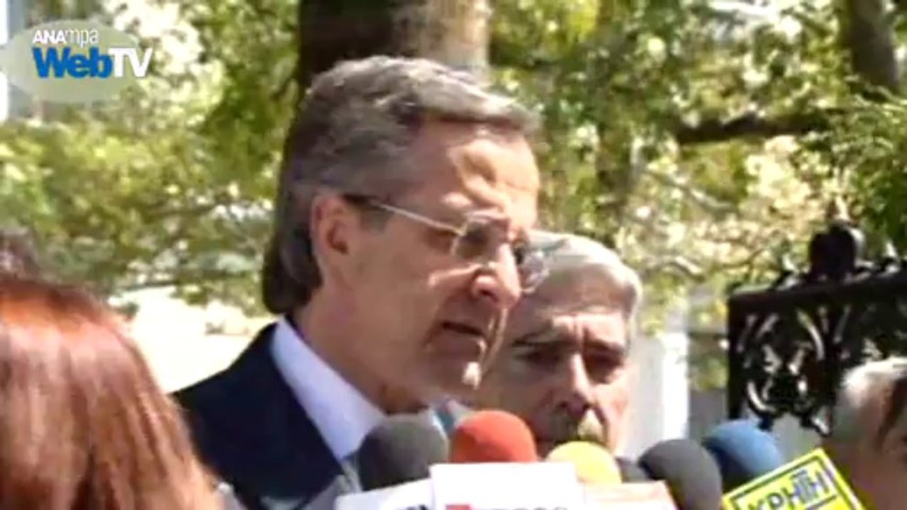 Δηλώσεις Αντώνη Σαμαρά, μετά την συνάντηση με τον Πρόεδρο της Δημοκρατίας