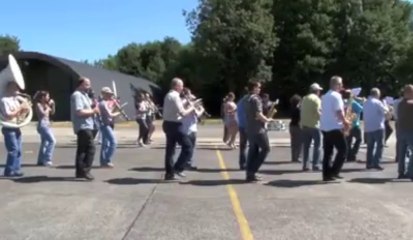 Répétition de la Musique de la Force Aérienne à Beauvechain (2)