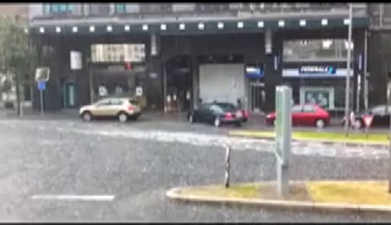 Orage et Grêlons Liège