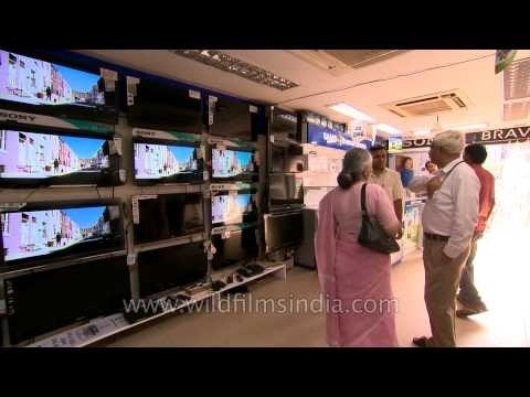Middle class retail story in India: LCD television industry