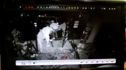 Vol à la voiture bélier à Theux