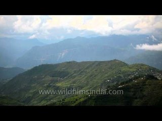 View of Regdu from Abbott Mount, Kumaon