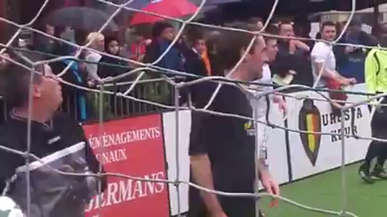Verviers en couleurs match des personnalités De...