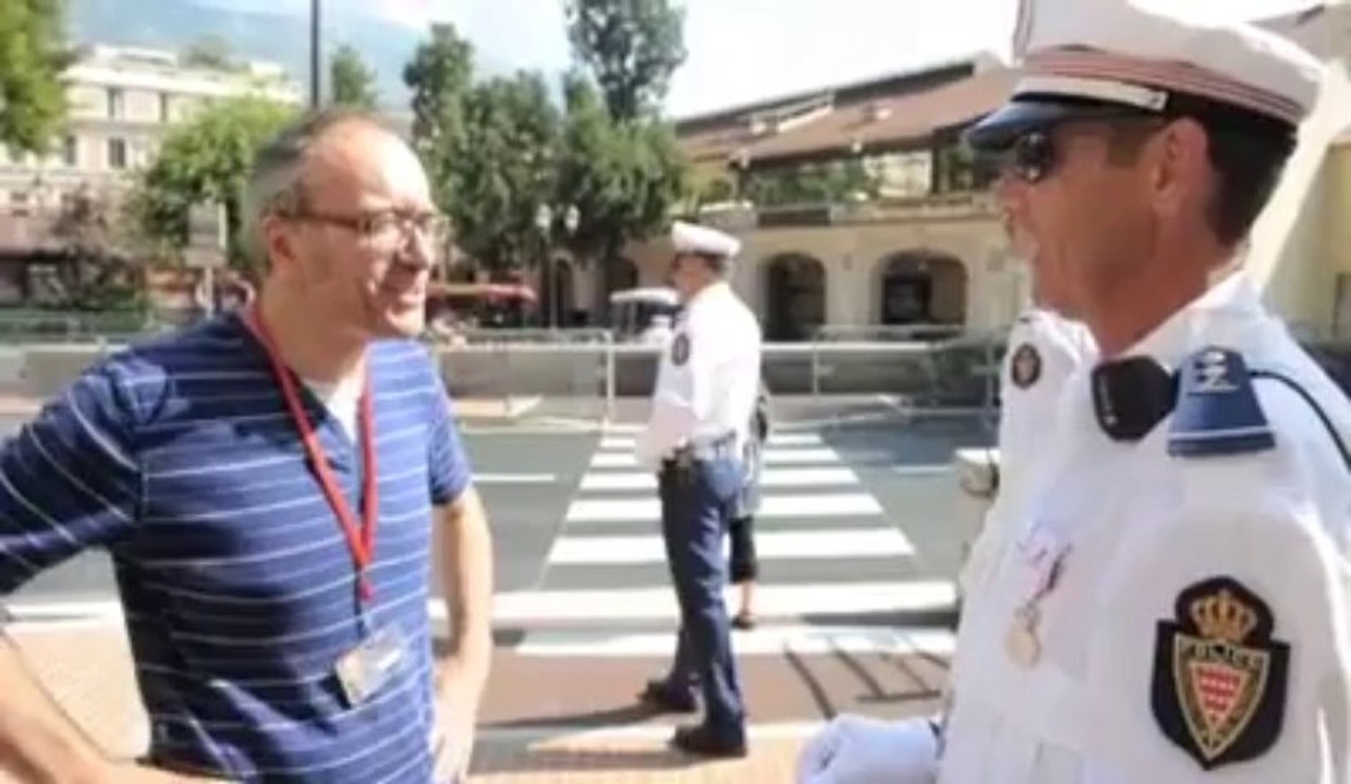 Anne Quevrin au mariage princier de Monaco