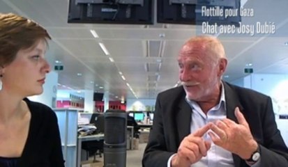 La flottille pour Gaza : chat avec Josy Dubié