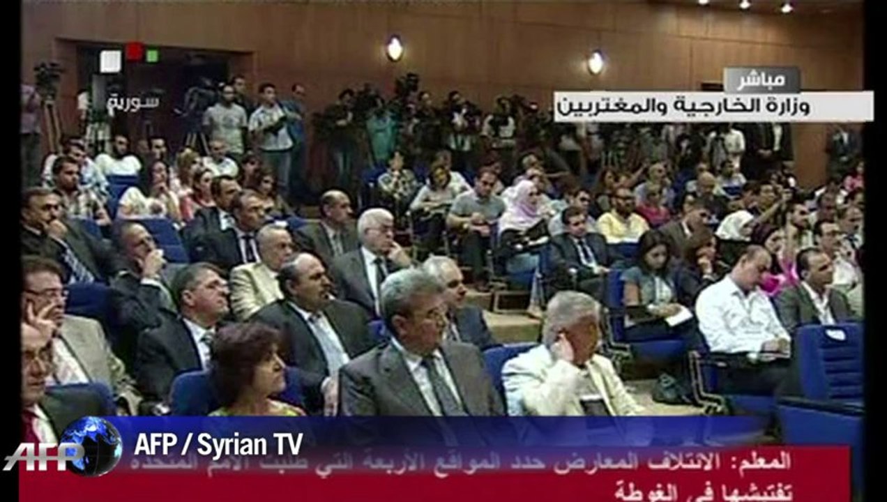 Syrie: une frappe servirait les intérêts d'Israël, selon Damas