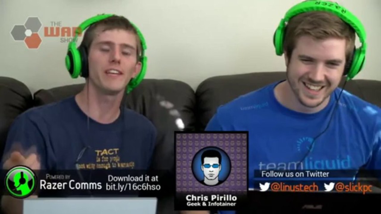 The WAN Show : Win 8 banned on HWBot, and SPACE GLASSES with GUEST Chris Pirillo - August 23, 2013