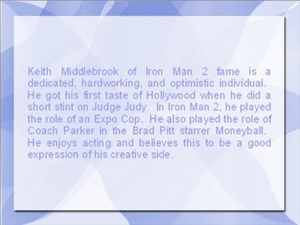 Keith Middlebrook