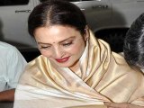 Rekha attends Rajya Sabha monsoon session