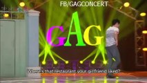 ENG SUBBED E710  Gag Concert  'Badump  Badump & Delicious Korean '   TWO SEGMENT
