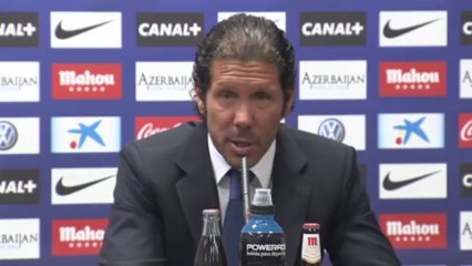 Supercopa - Simeone: "Teniendo a Courtois, no querría a Casillas"