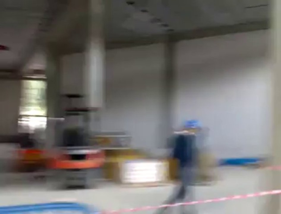 Visite chantier shopping nivelles