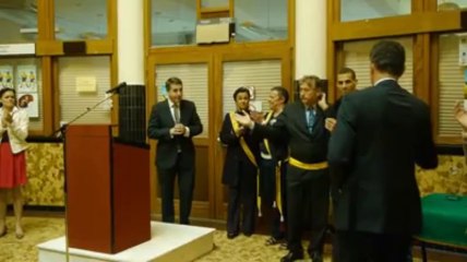 Les freres Borlee "Sportifs d'honneur" de la commune de Woluwe-Saint-Lambert