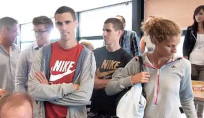 La famille Borlée rencontre les lecteurs de Sudpresse