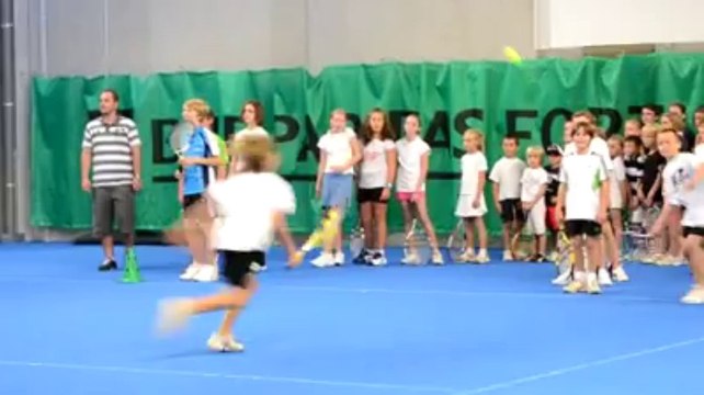 Steve Darcis et Olivier Rochus ont inauguré la nouvelle infrastructure sportive du TC Natham à Hamois (1)