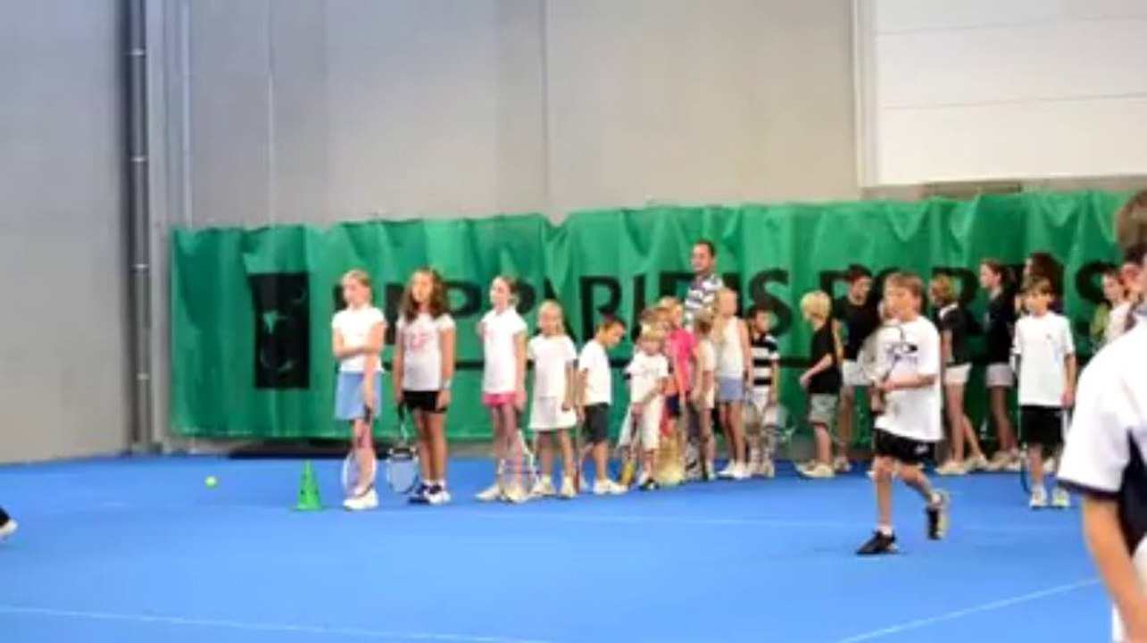 Steve Darcis et Olivier Rochus ont inauguré la nouvelle infrastructure sportive du TC Natham à Hamois (3)