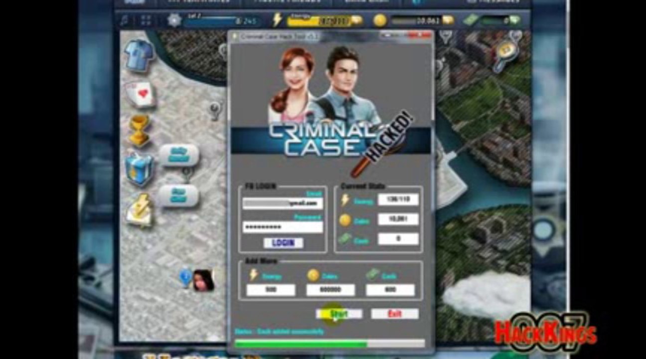 Criminal Case Hack Cheat + September - October 2013 Update [FREE Download]