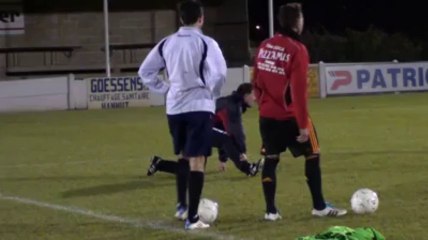 Foot: nous avons suivi le premier entraînement de Walter Baseggio (ex-Anderlecht) avec Lensois