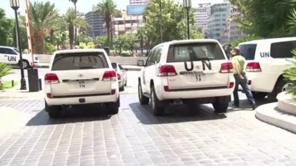 UN postpones Syria chemical work over 'safety'