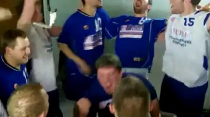 Rituel d'après match au RBC Morlanwelz