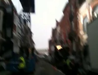 Michael Caine en tournage à Molenbeek