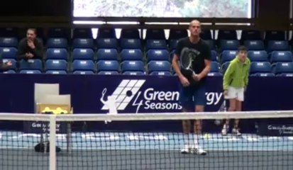 Bjorn Borg, une icône à Andenne.