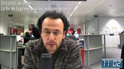 Le 11H02 : La fin des primes environnementales pour les voitures (le teaser)