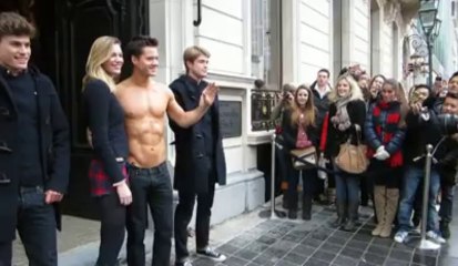 Ouverture du magasin Abercrombie and Fitch Bruxelles