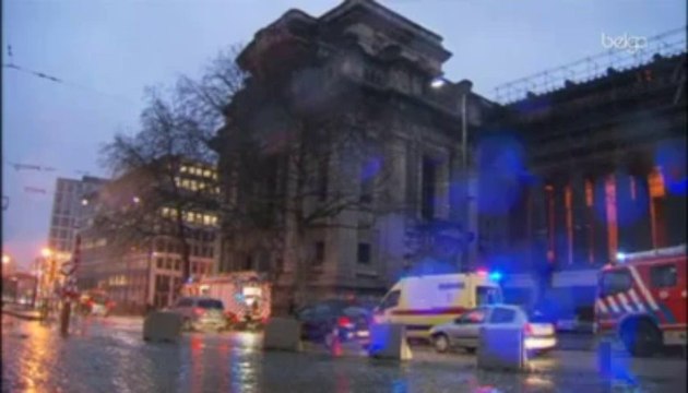 Dégâts importants au Palais de justice de Bruxelles