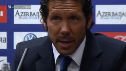 Simeone quiere que jueguen Messi y Neymar